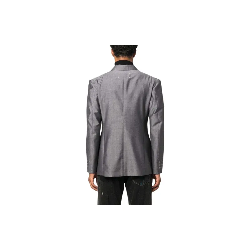 Maison Margiela Double breasted Mohair blend Blazer-3