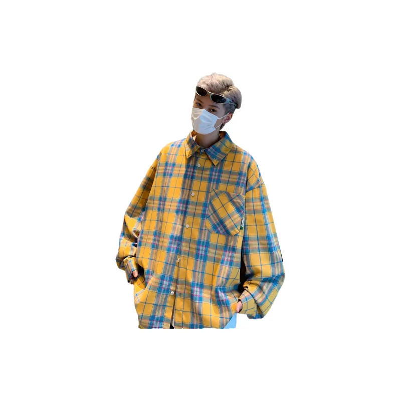 M MAICCO Shirts Unisex Yellow-2
