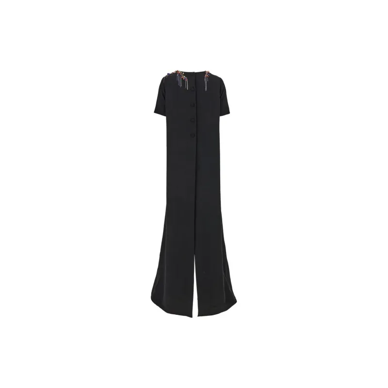 DRIES VAN NOTEN Cecily Embellished Hi-Low Top-1
