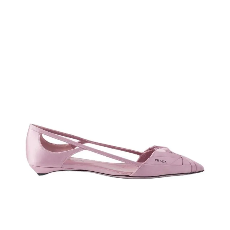 PRADA Casual Single Shoes Women's Pink-1