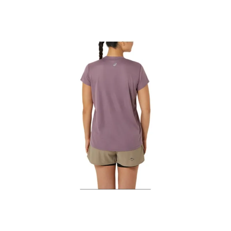 Asics FUJITRAILSHORT SLEEVE TOP T Shirt Women's Dark Fuchsia-1