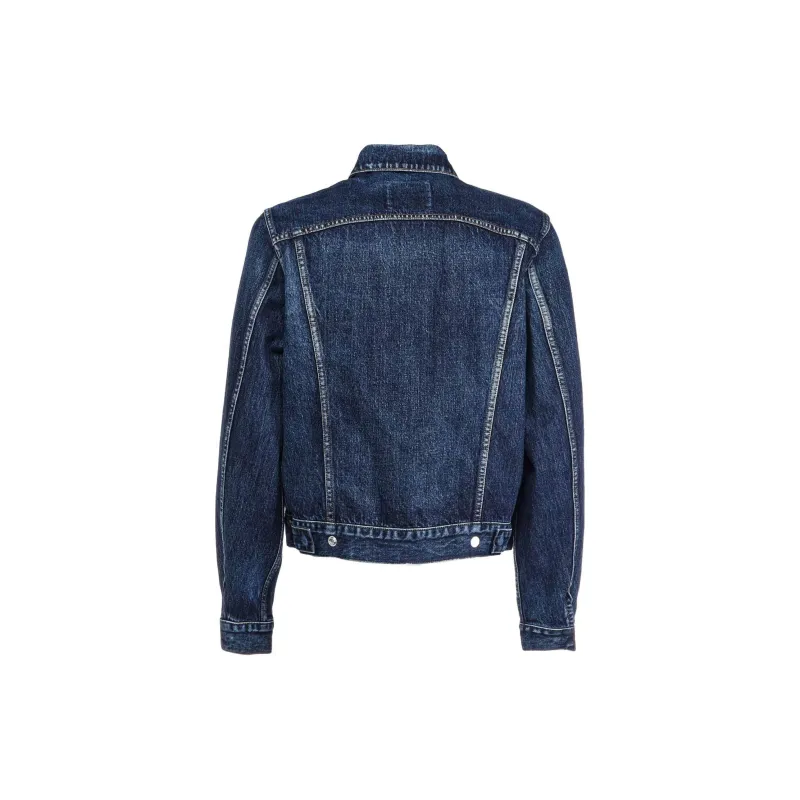 Yohji Yamamoto FW24 Denim Jacket Unisex Indigo-1