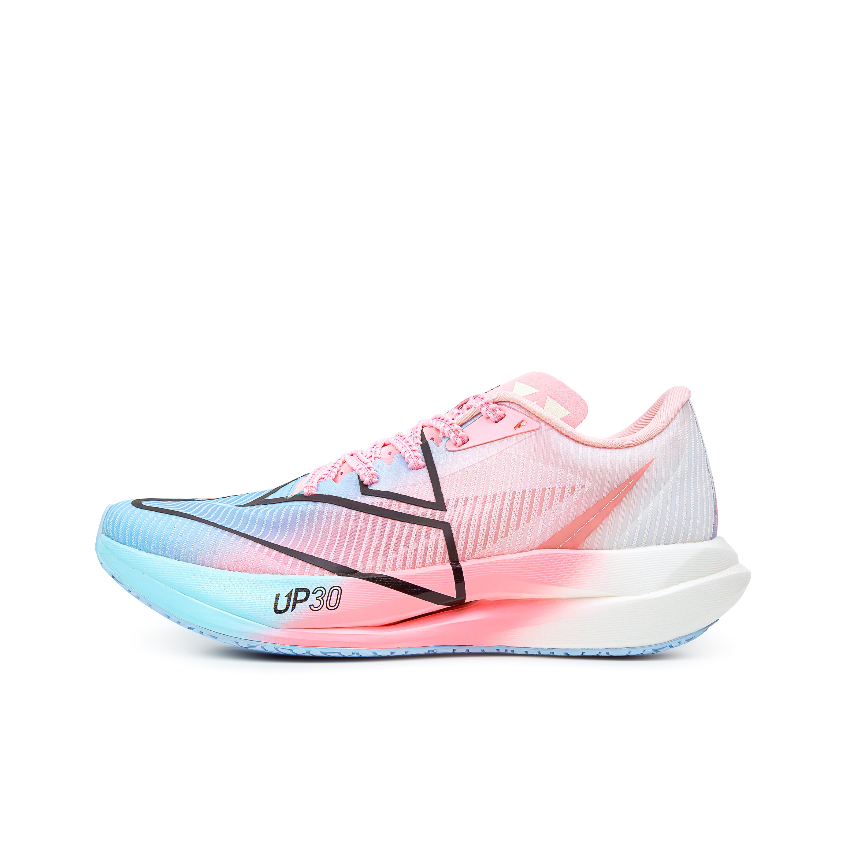 PEAK UP 30 3.0 Running insole shoes Men Low-Top Pink/Sky