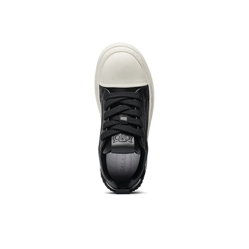 SALAXI Slip Resistant Height Increasing Low Top Skateboard Shoes Unisex-10