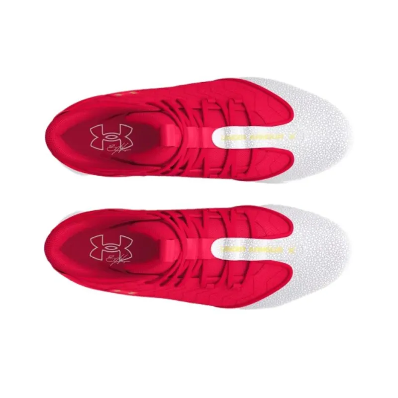 Under Armour Harper Slip Resistant, Abrasion Resistant, Breathable Mid Top Training Shoes Men's Red-3
