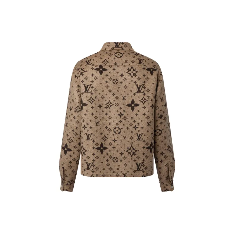 LOUIS VUITTON Jackets Coats Men's Apricot-1