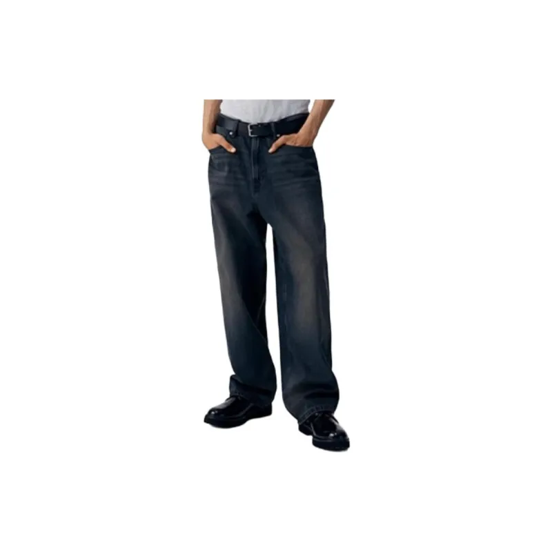 H&M Jeans Men Dark Blue-1