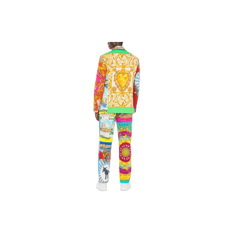 MOSCHINO Business Suit Men's Multicolor-3