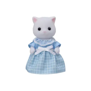 Sylvanian Families Animal Family Collection Persian Cat Dolls Plush Doll Small Size Tall