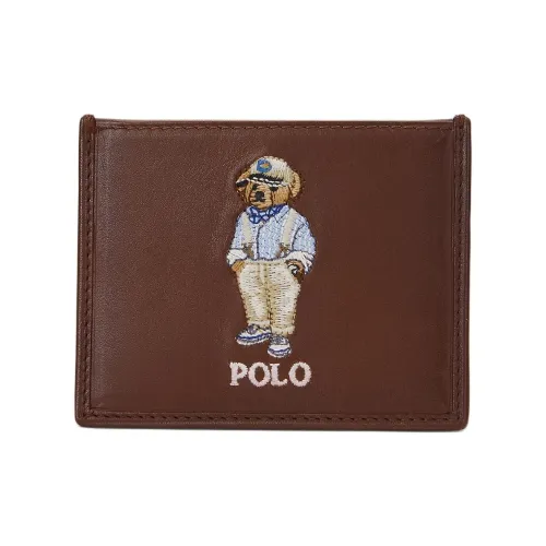 Polo Ralph Lauren Logo-embroidered Leather Cardholder