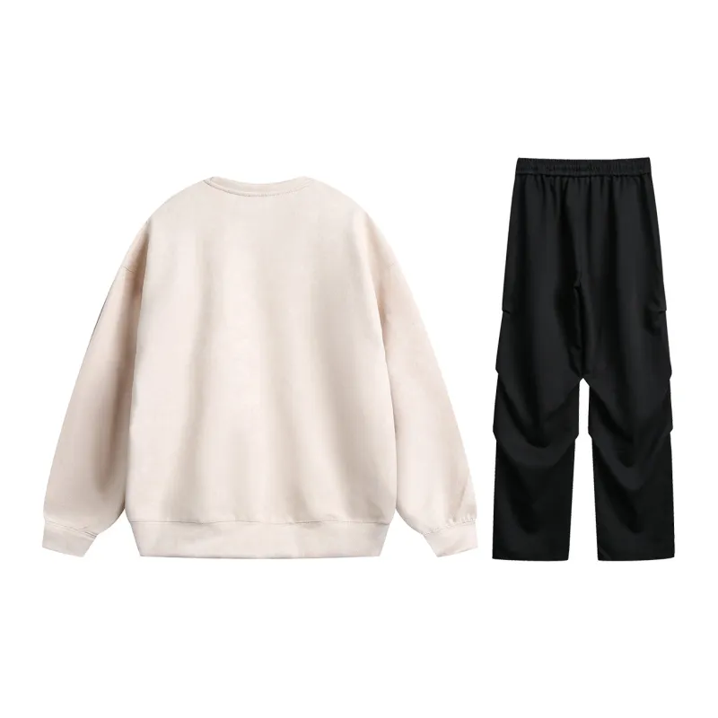 MEIPIN TANG Sweatshirt Set Unisex-34