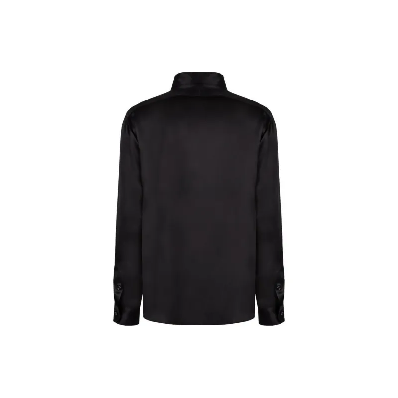 TOM FORD Fluid Charmeuse Satin Shirt-1