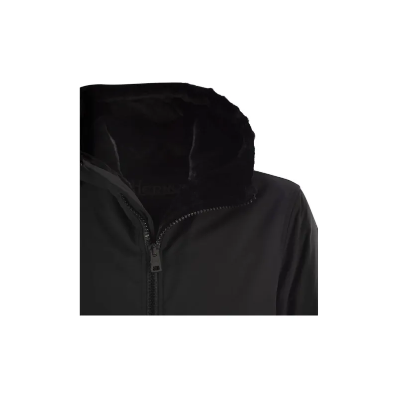 HERNO Keystone High Neck Hooded Coat-5