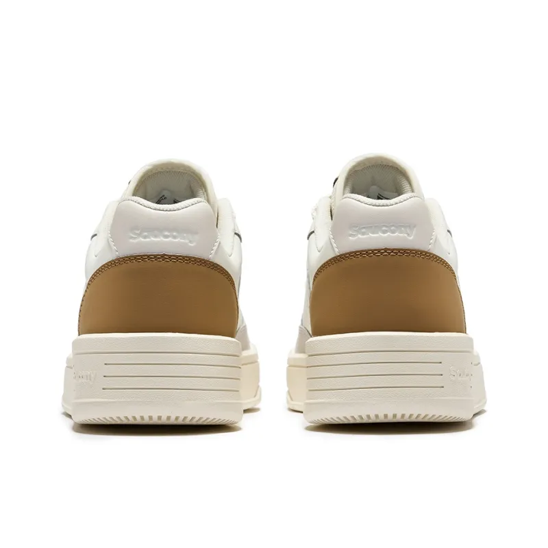 Saucony Low Top Casual Shoes Unisex Beige Brown-4