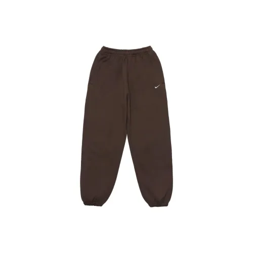 Nike Knitted Sweatpants Women's Brown