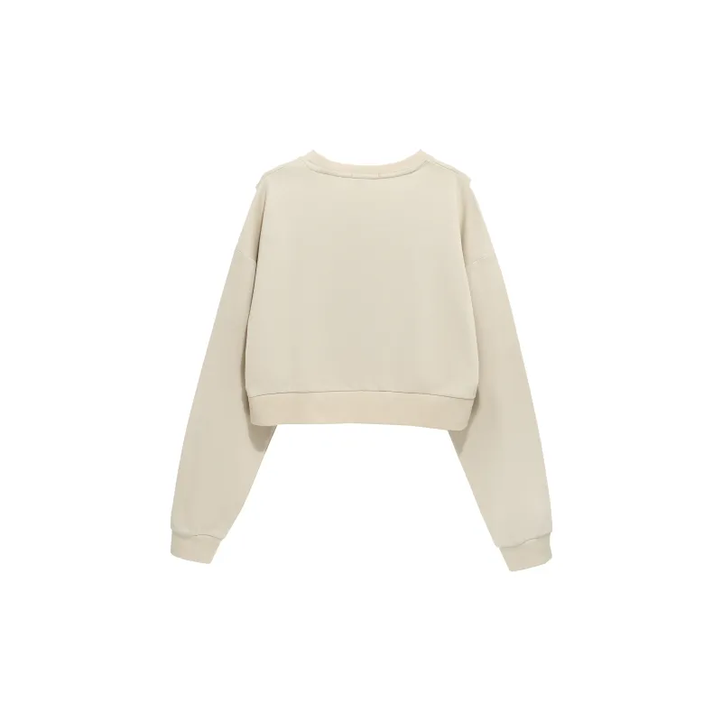 Tryforlove Sweatshirt Women's Apricot-1