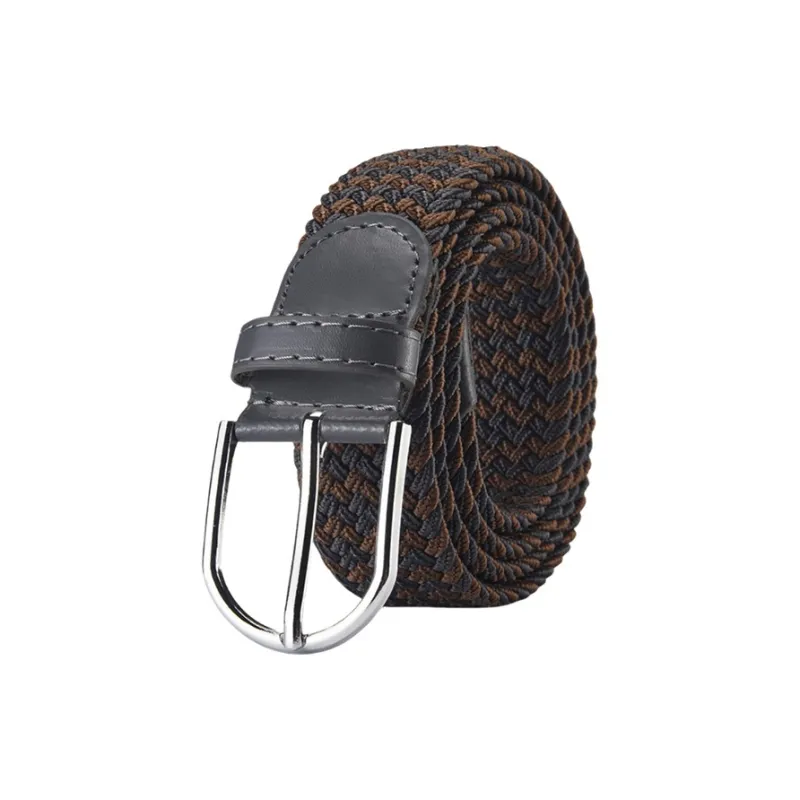 JONNY MOORE Alloy Leather Belts Unisex 3.3cm-2