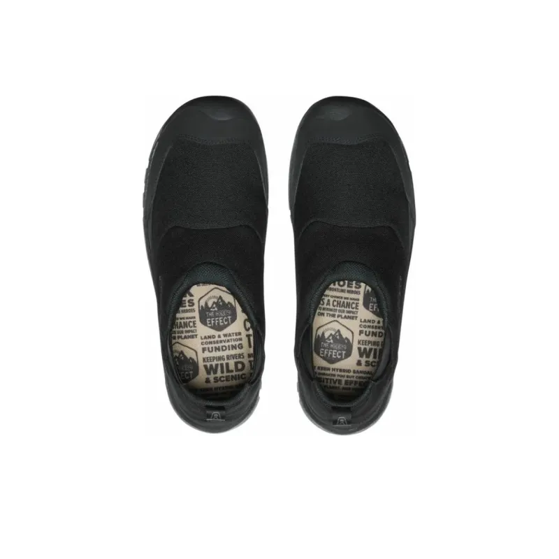 KEEN HOODCAMP FR Anti Slip Wear Resistant Low Top Casual Shoes Men's Black-3