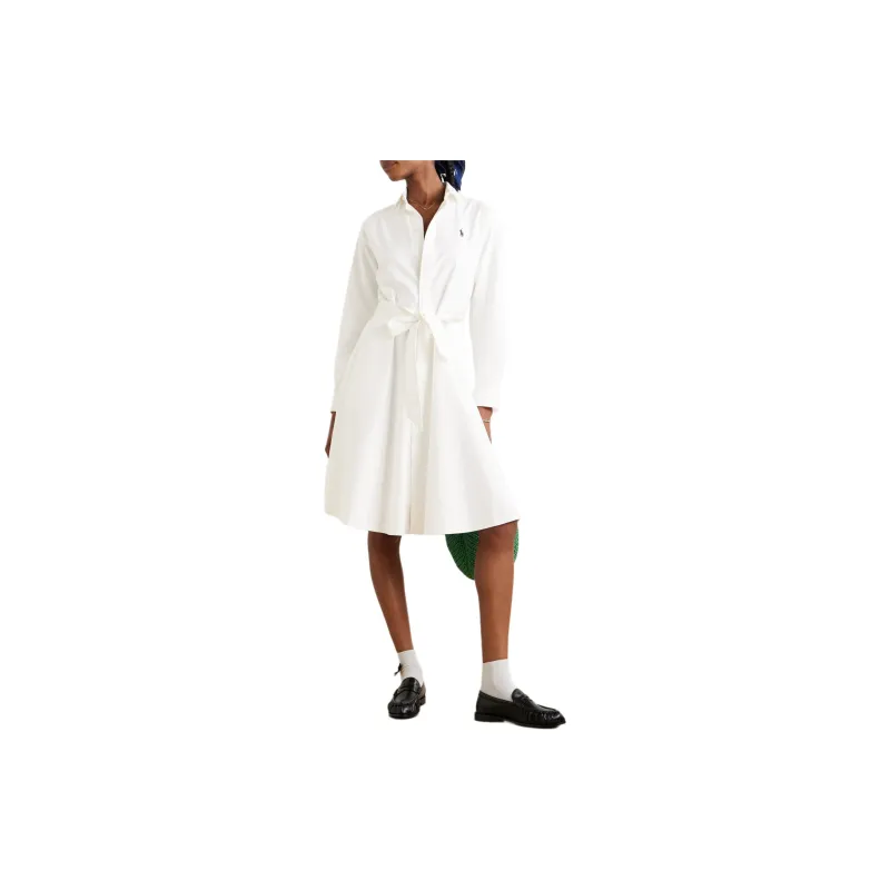 Polo Ralph Lauren Belted Oxford Shirtdress-1
