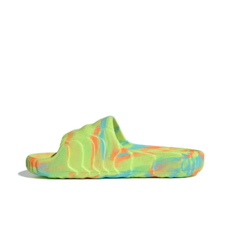 Adidas Adilette 22 Slides Semi Solar Yellow Semi Solar Orange Pantone-1