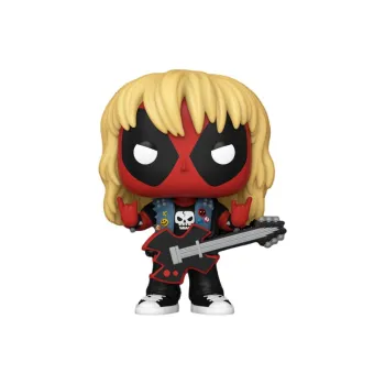 Funko x MARVEL POP! Limited Rock Deadpool Metal Band Chibi Figures