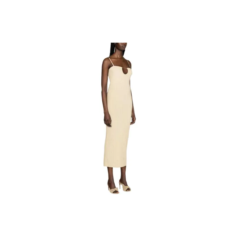 Jacquemus Knitted Lingerie Dress-3