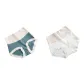 MY-807/Dark Blue+White/2 Pack