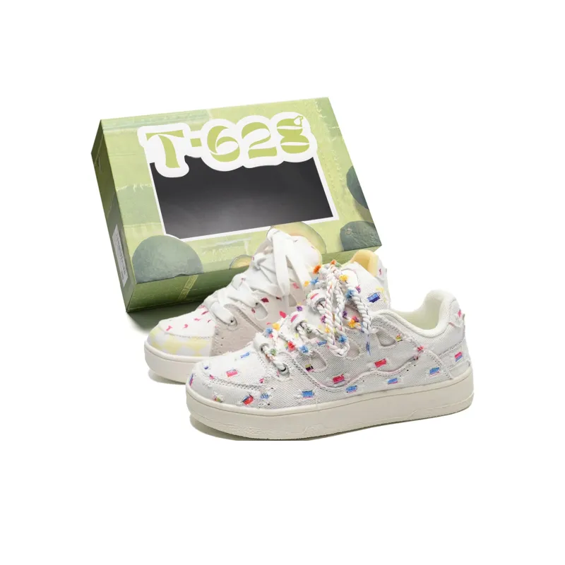 T628 Slip Resistant Waterproof Abrasion Resistant Lightweight Breathable Low Top Skateboard Shoes Women's Box Included-20