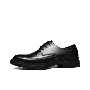 CHINT Dress Shoes Men Low Top Brown