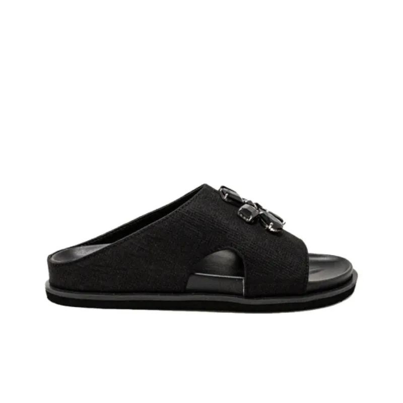 Arizona Love Abrasion-Resistant Slide Slippers Women's Black-1