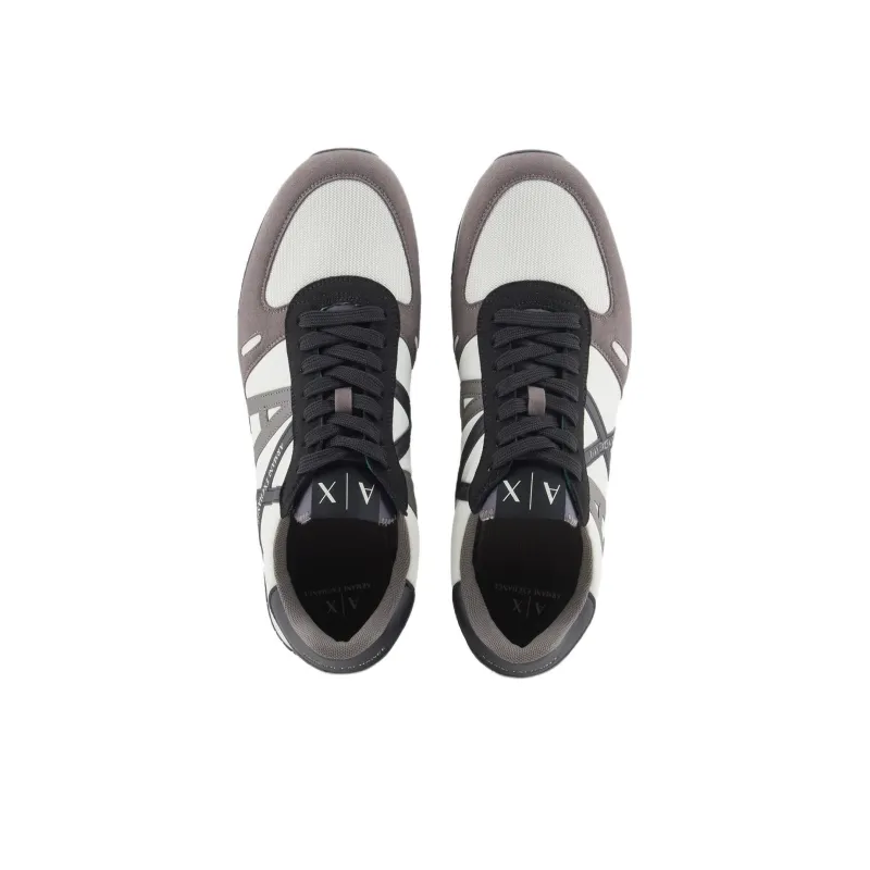 ARMANI EXCHANGEAE Low Top Casual Shoes Men's Light Gray-3