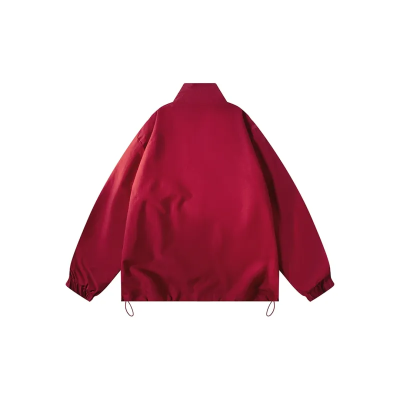 Lafetto Jackets Coats Unisex Red-1