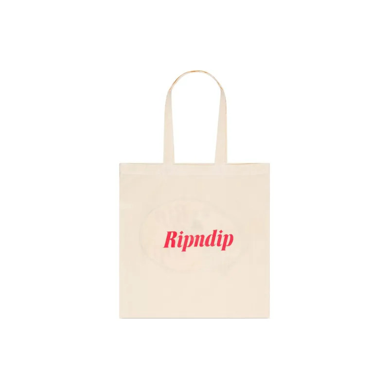 RIPNDIP Canvas Canvas Bag One Shoulder Handbag Women's Beige-1