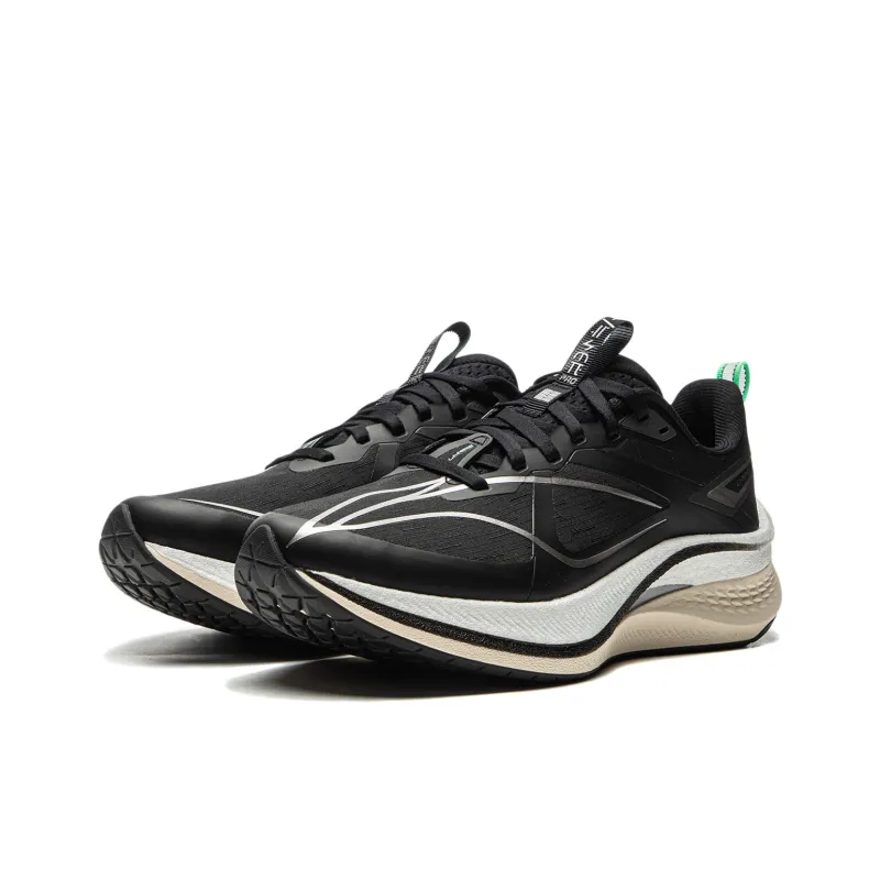 LiNing Red Hare 7 Pro Cushioned Slip Resistant Low Top Casual Running Shoes Women's Black-2