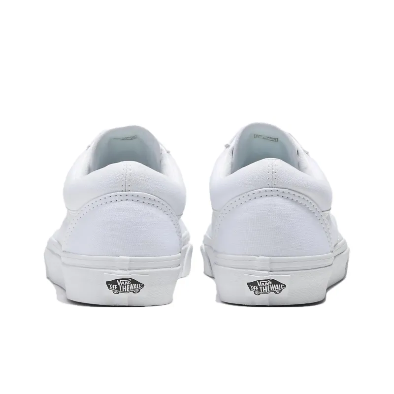 Old Skool Vans Wide 'Canvas True White'-2