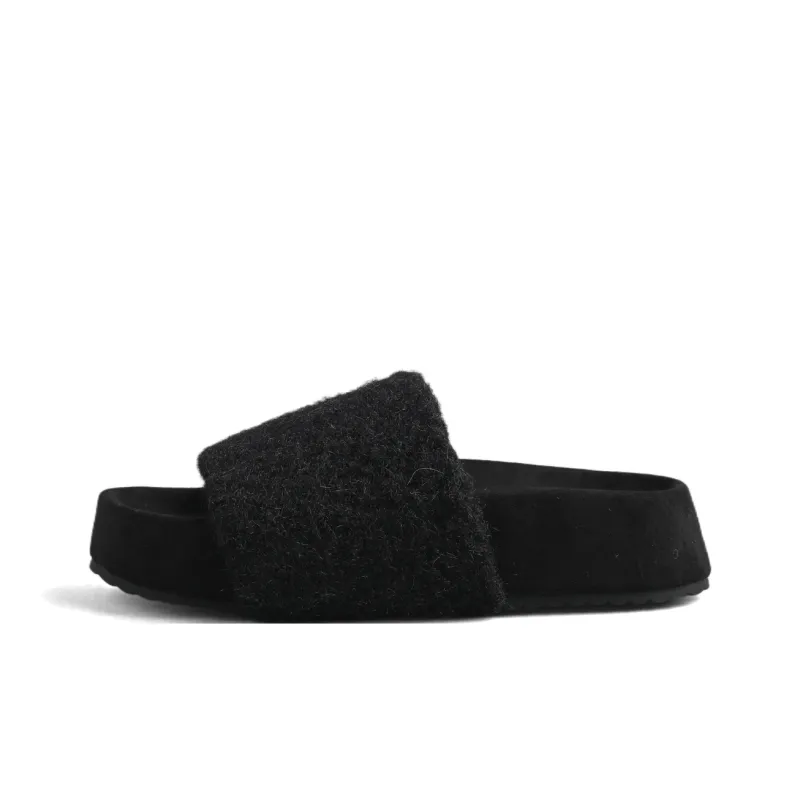 DOLIN COLLECTION Slip Resistant Fuzzy Slippers Outerwear Women's-0