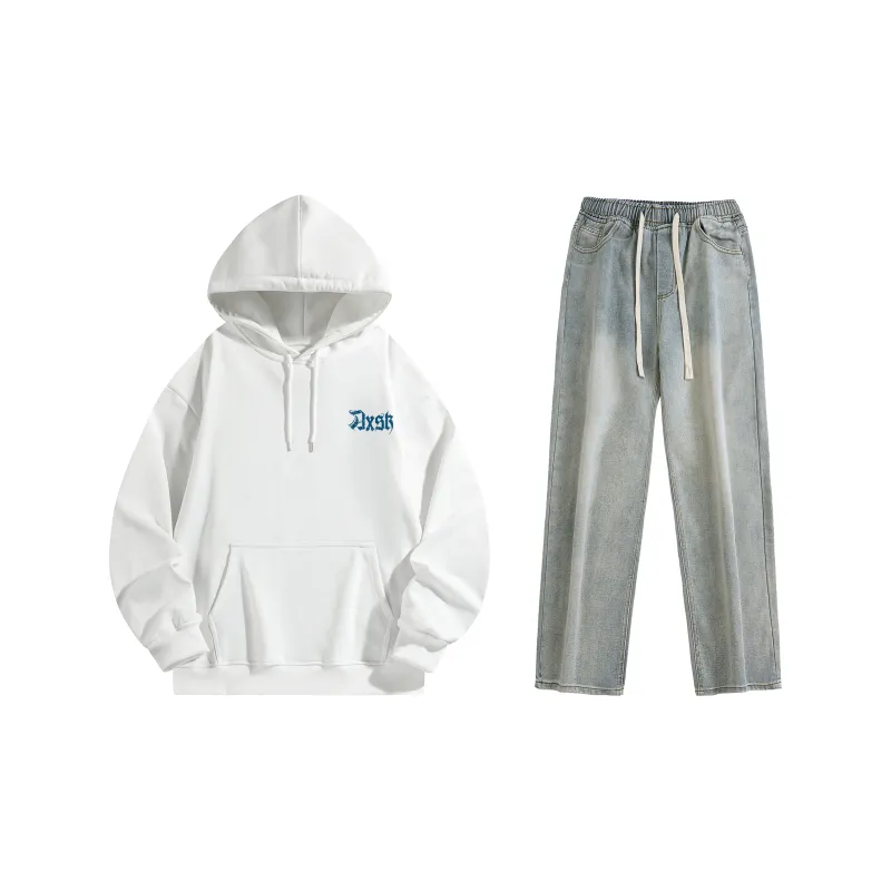 A.X.S.K Sweatshirt Sets Unisex-120