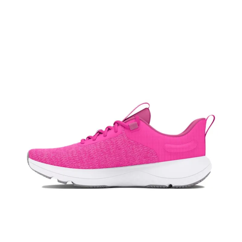 Under Armour Charged Revitalize Breathable Lightweight Low-Top Casual Running Shoes Women's Pink Purple-1