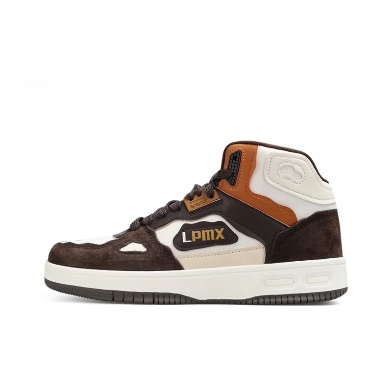 LPMX Anti-Slip Wear-Resistant High-Top Skateboard Shoes Men's-10
