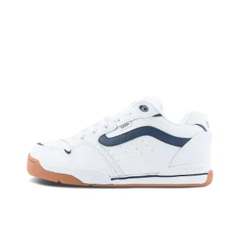 Vans Rowley Slip-Resistant Cushioning Wear-Resistant Low-Top Skateboard Shoes Unisex White Blue