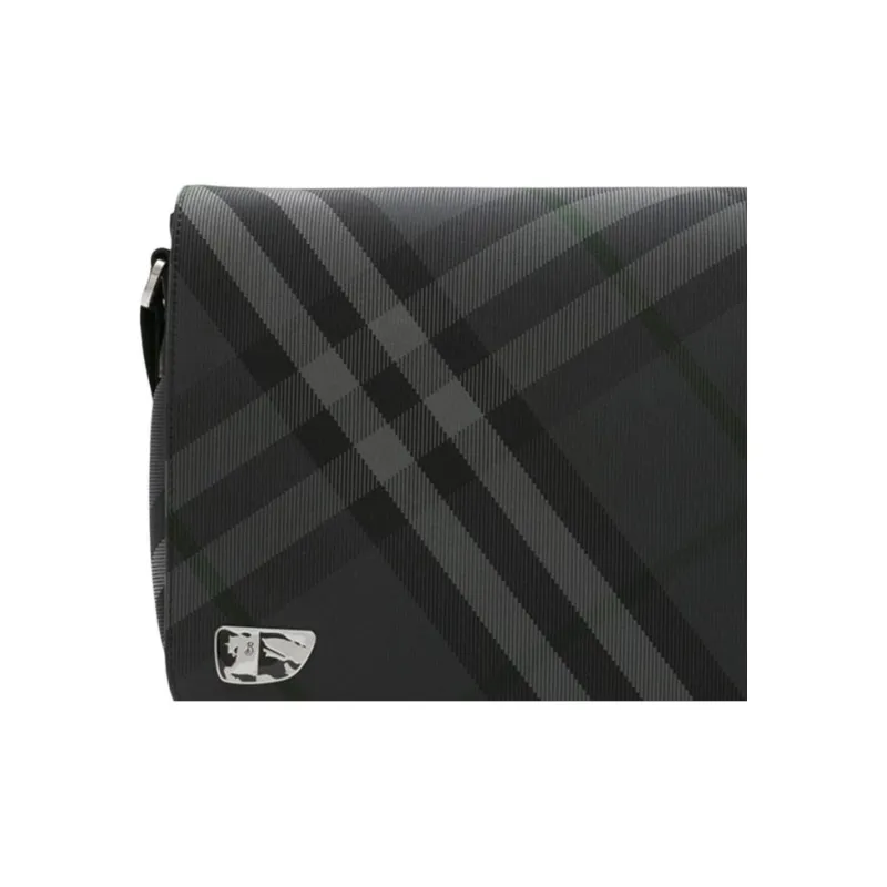 Burberry Polyamide Shoulder Bag Crossbody Bag Men's Charcoal-3