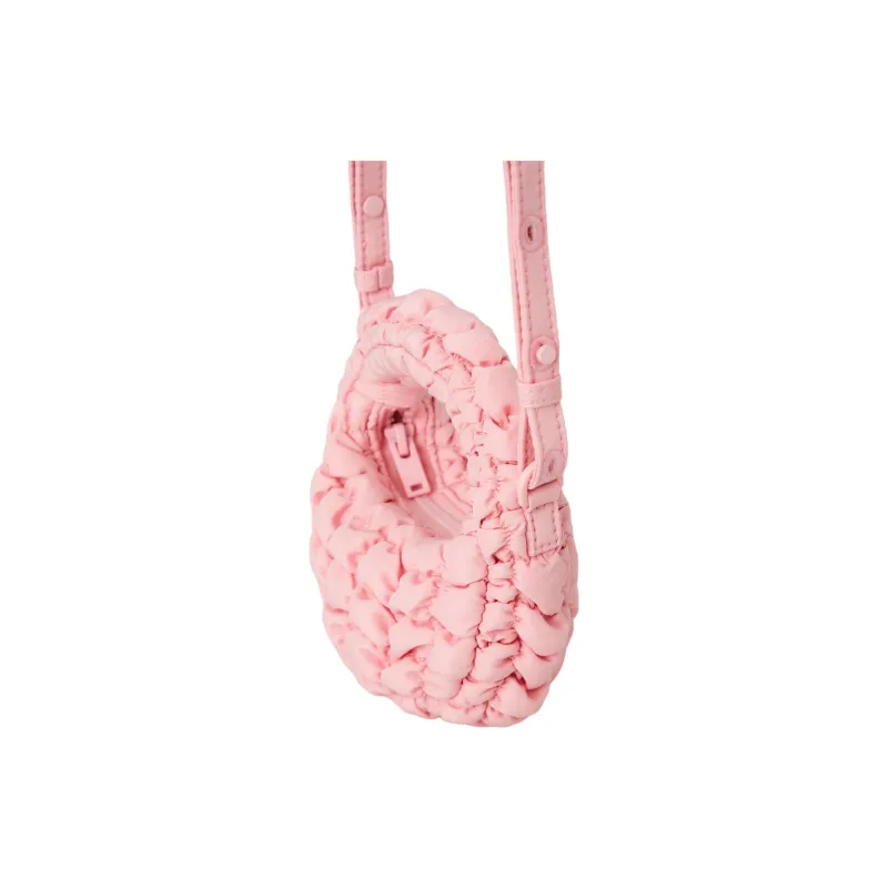 COS Polyester Cloud Bag, Handbag, Shoulder Bag, Crossbody Bag Mini Women's Pink-1