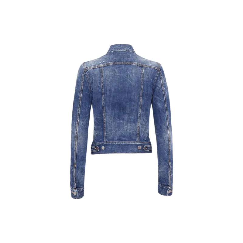 DSQUARED 2 Distressed Denim Jacket-1