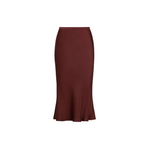 Anine Bing Casual Long Skirts Women's Red