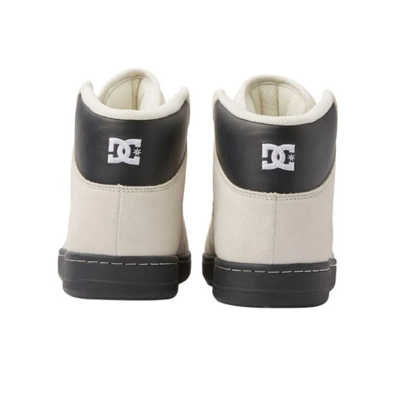 DC Shoes High Top Skateboard Shoes Men's Beige-4
