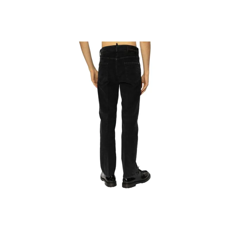 DSQUARED 2 Straight Leg Corduroy Trousers-2