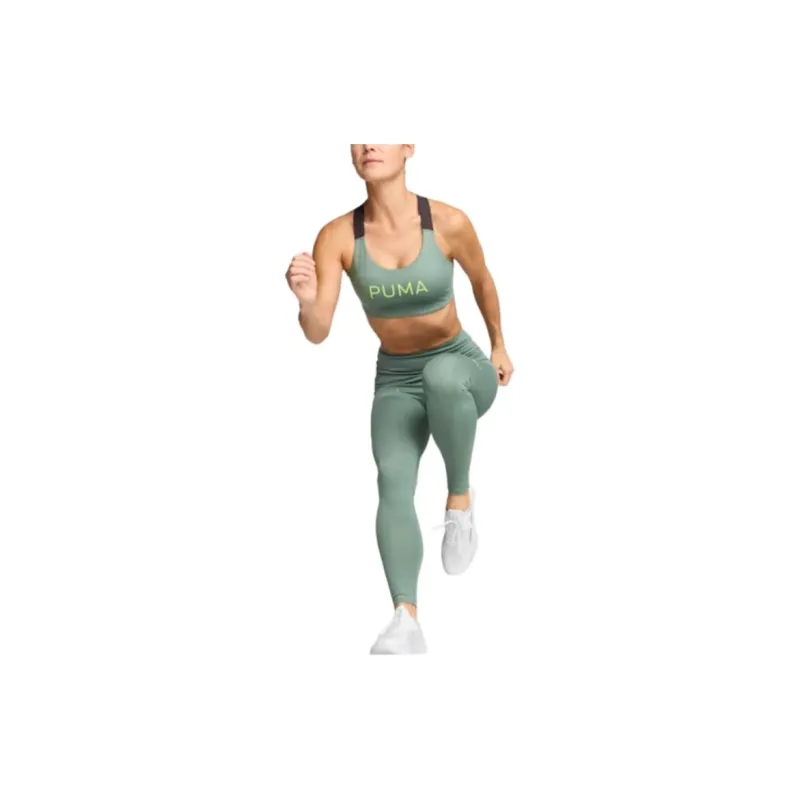 PUMA FITEversculpt 4KEEPS Medium Impact Bra Sports Underwear Women's Olive Green-2