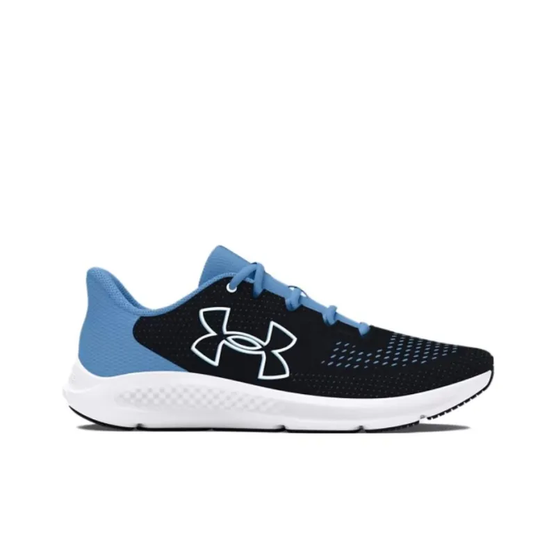 Under Armour Breathable And Lightweight Low Top Running Shoes Women's Blue Black-1