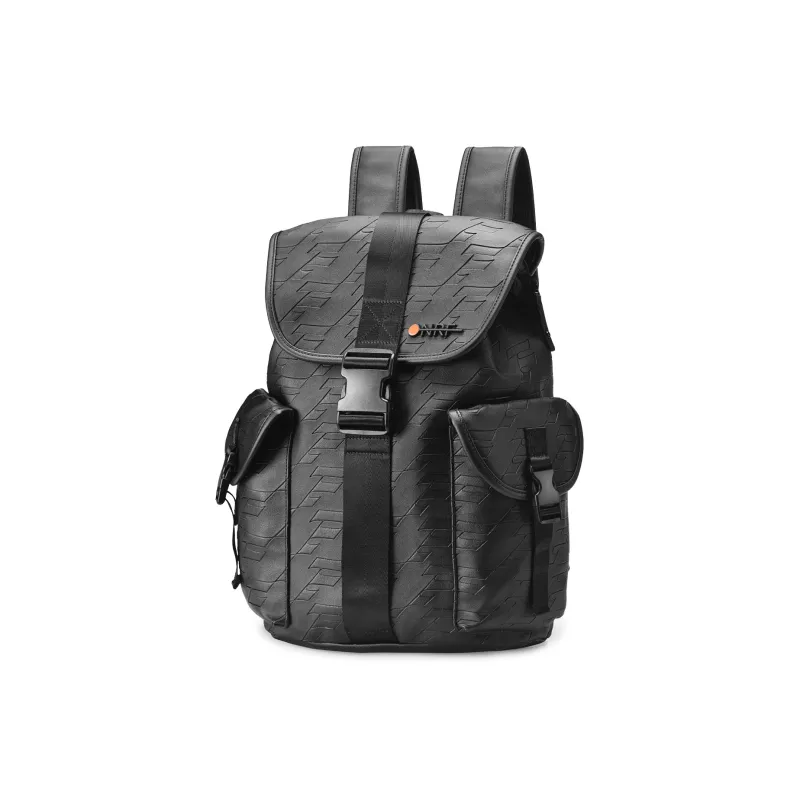 ONRF PVC Backpack Large Size Unisex Black-10