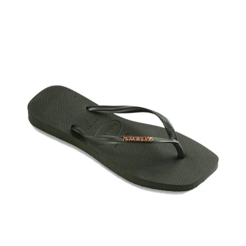 Havaianas Square Flip Flops Women's Green-2